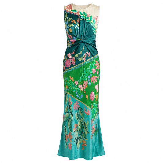 Aisling - Vestido con Estampado Floral