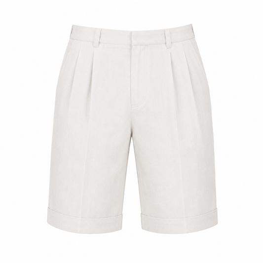 Varel - Bermudas de verano con pliegues