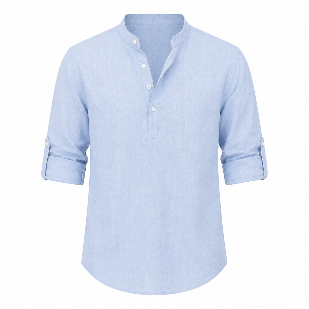 Cazel - Camisa de lino transpirable