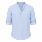 Cazel - Camisa de lino transpirable