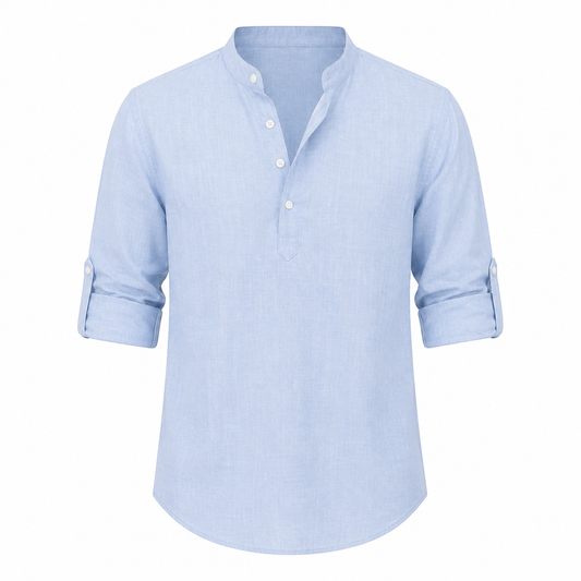 Cazel - Camisa de lino transpirable