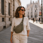 Viola - Bolso de hombro verde olivo