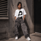 Reyna — Camiseta Oversize Gráfica