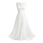 Emma — Vestido Midi Elegante de Ceremonia