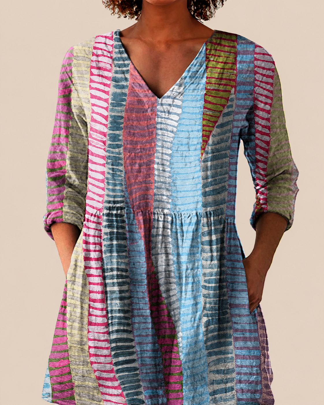 Noa - Blusa larga con estampado