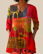 Skylar - Blusa larga con estampado