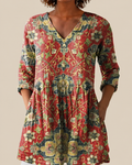 Wren - Blusa larga con estampado