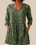 Skye - Blusa larga con estampado