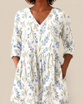 Brielle - Blusa larga con estampado