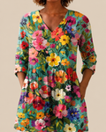 Keira - Blusa larga con estampado