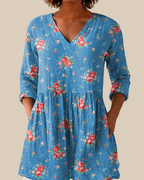 Ayla - Blusa larga con estampado