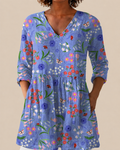 Amelie - Blusa larga con estampado