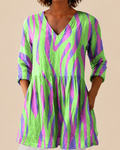 Mira - Blusa larga con estampado