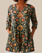 Liora - Blusa larga con estampado