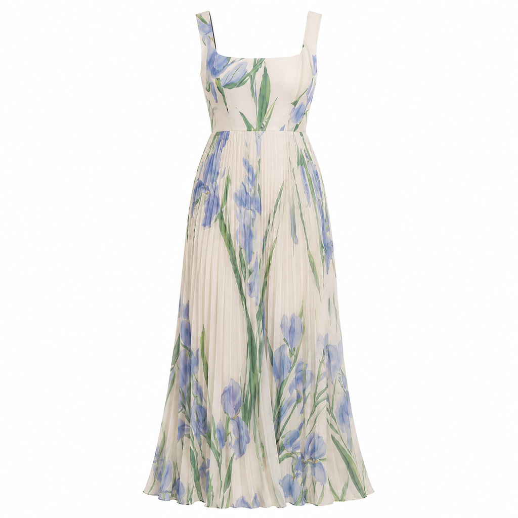 Oriah - Vestido largo con estampado floral