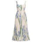 Oriah - Vestido largo con estampado floral