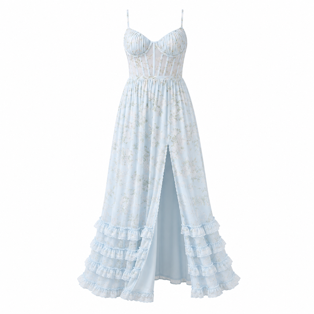 Violetta - vestido abierto en pierna