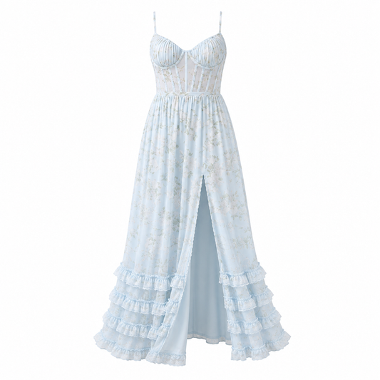 Violetta - vestido abierto en pierna