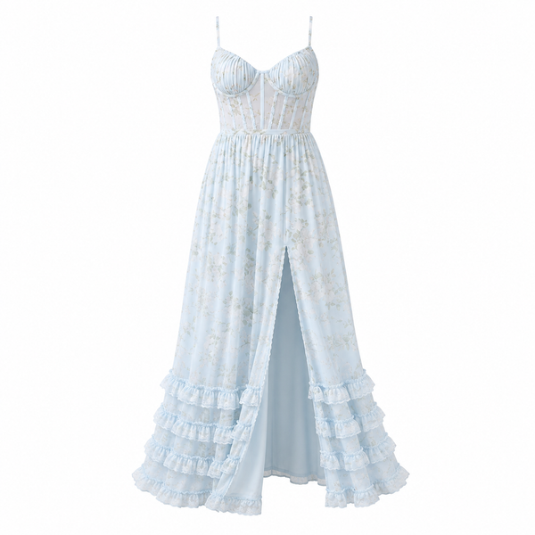 Violetta - vestido abierto en pierna