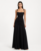 Iris — Vestido Largo Drapeado