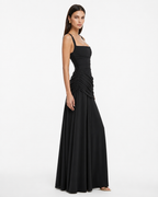 Iris — Vestido Largo Drapeado