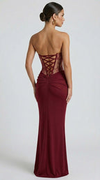 Valentina — Vestido Largo de Corsé