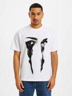 Kohl — Camiseta Oversize Gráfica Lágrimas