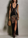 Fiora - Vestido largo de estilo boho