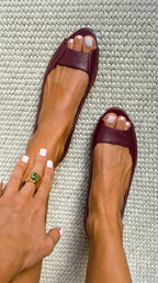 Adelina — Sandalias Doradas Comfort Chic