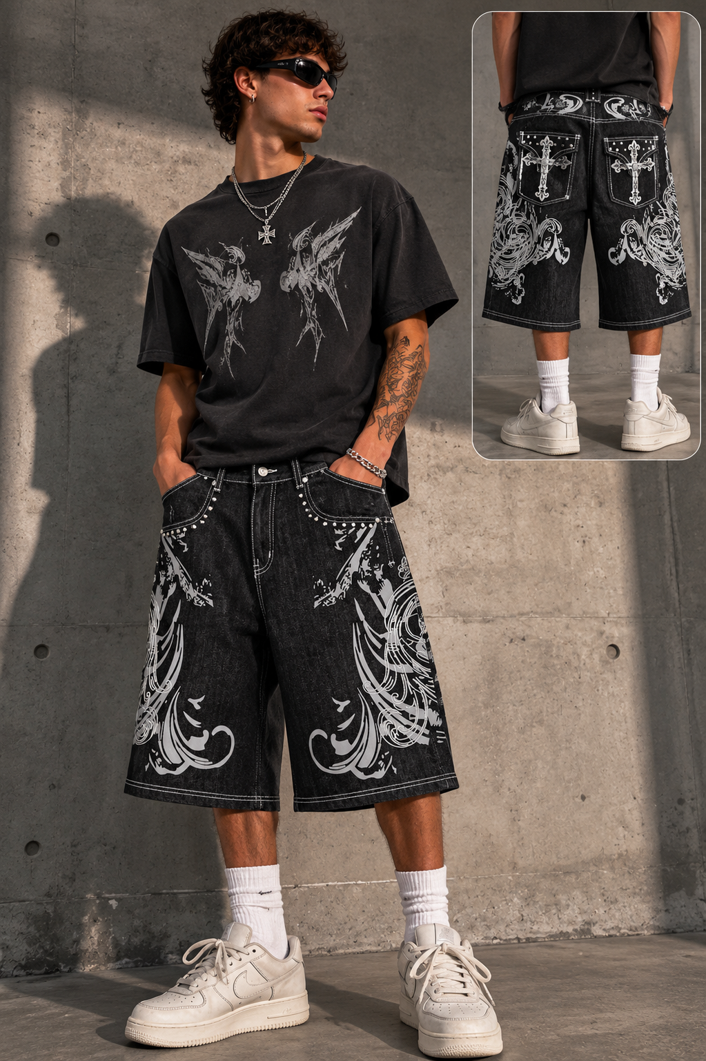 Dex — Pantalón Corto Denim Y2K