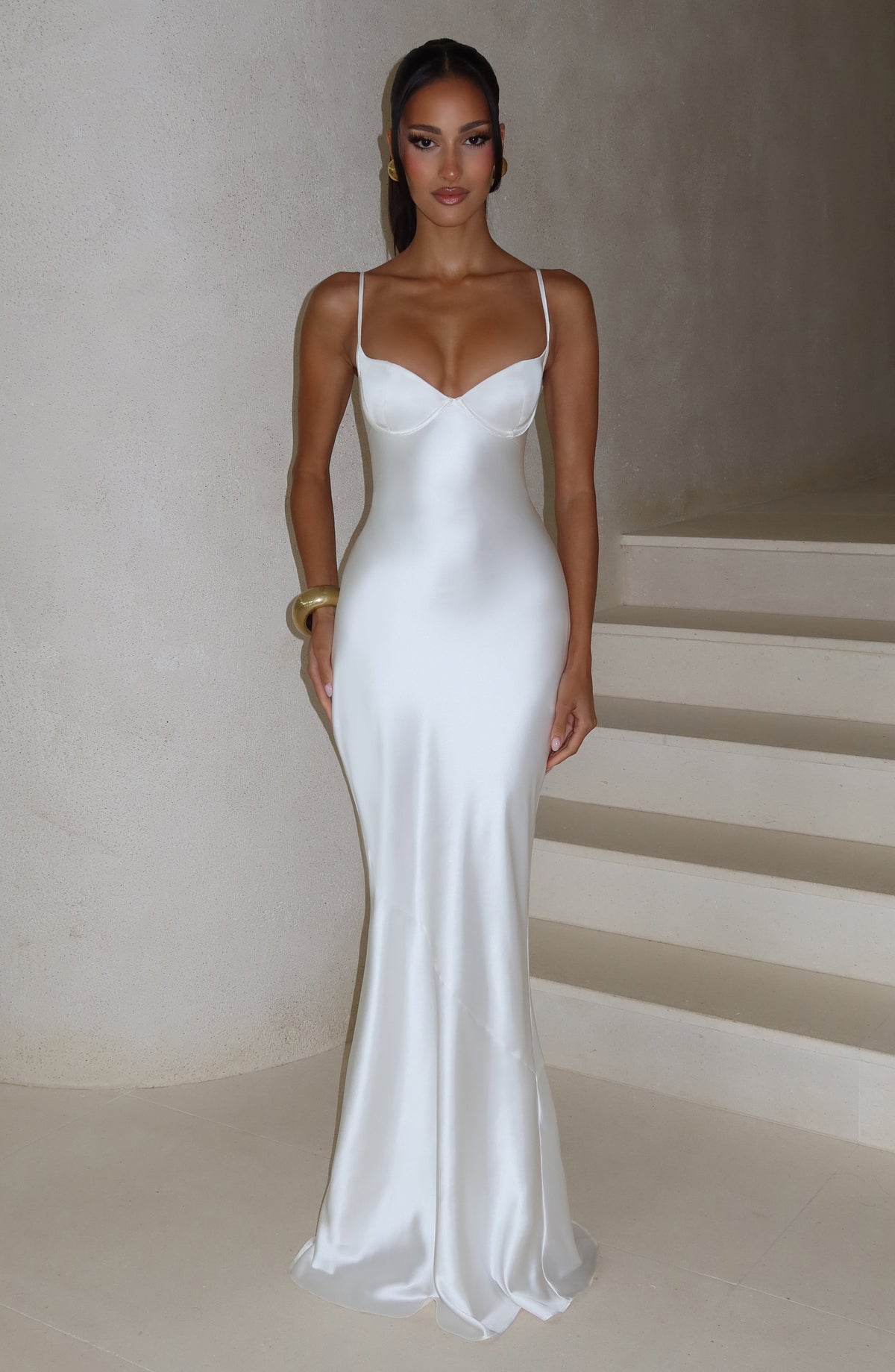 Amorette — Vestido Maxi Marfil