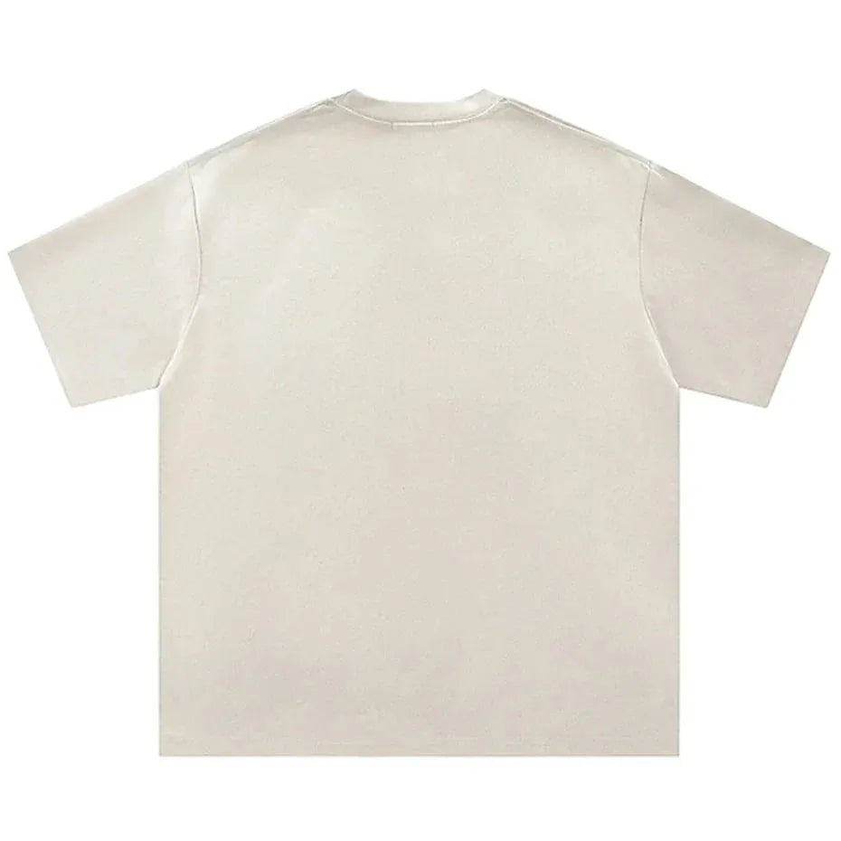 Nova — Camiseta Oversize Costuras Contraste