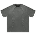 Nova — Camiseta Oversize Costuras Contraste