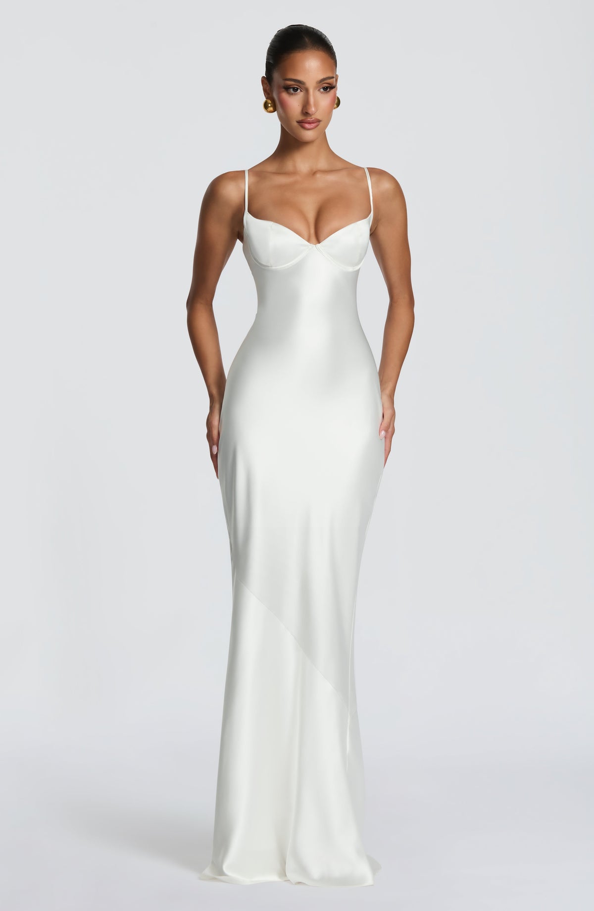 Amorette — Vestido Maxi Marfil