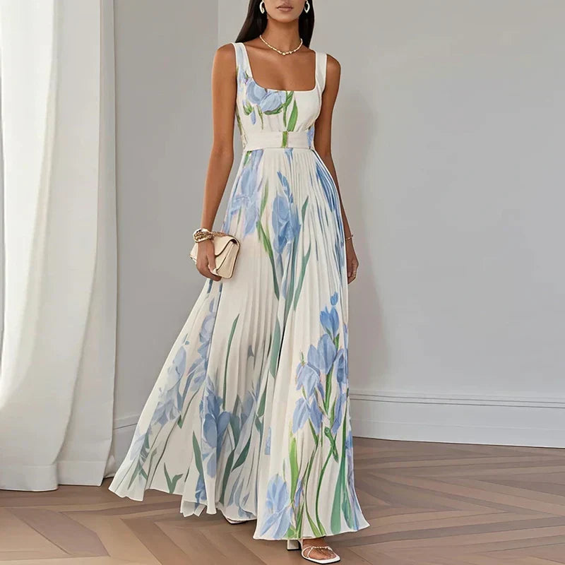 Oriah - Vestido largo con estampado floral