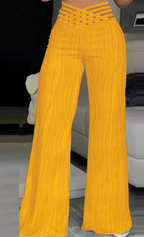 Emma - pantalón de cintura alta