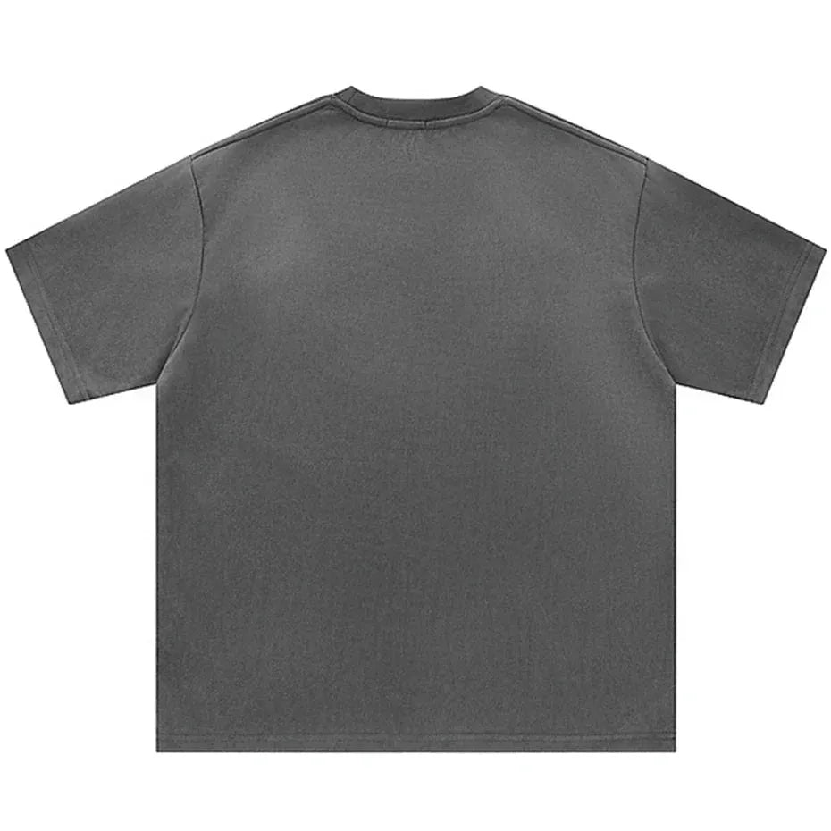 Nova — Camiseta Oversize Costuras Contraste