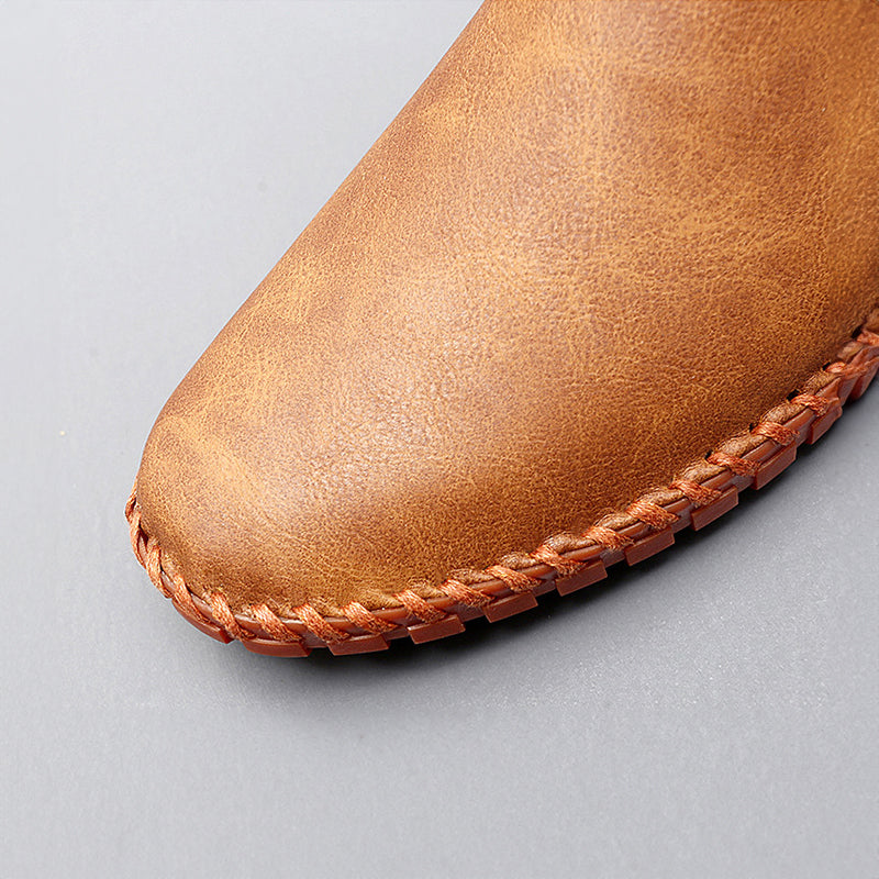 Santorini - Mocasines de piel