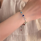 Pulsera única con forma de corazón