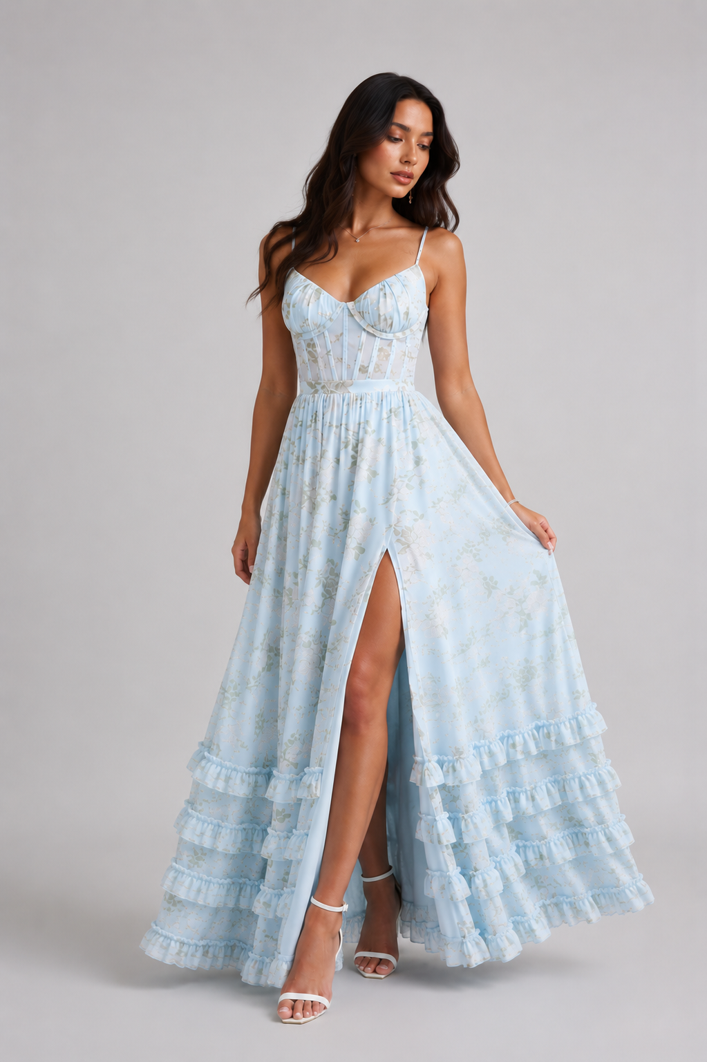 Violetta - vestido abierto en pierna