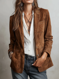 Cristina — Blazer Vintage Marrón