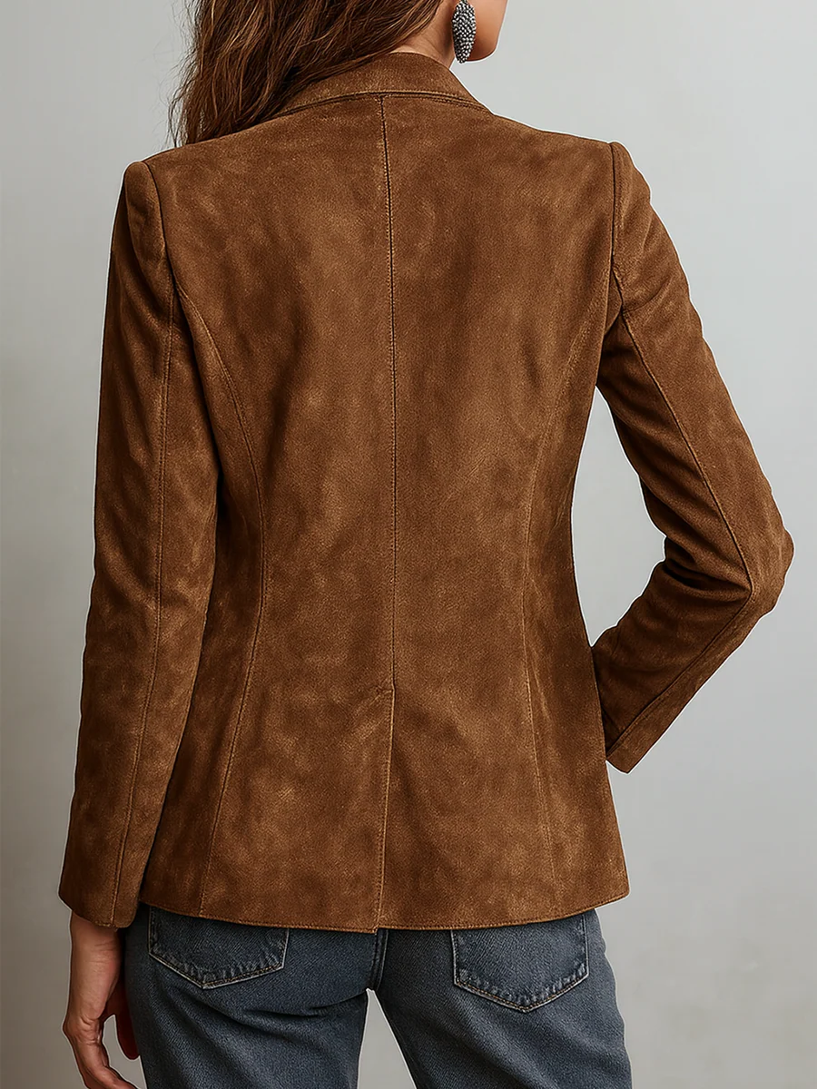 Cristina — Blazer Vintage Marrón