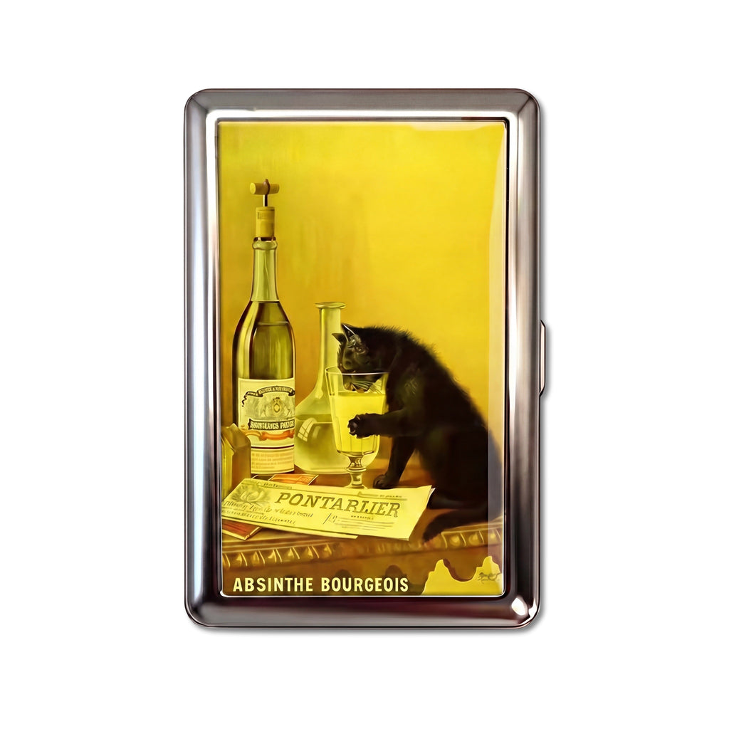 Gato Verde — Cartera de Lata
