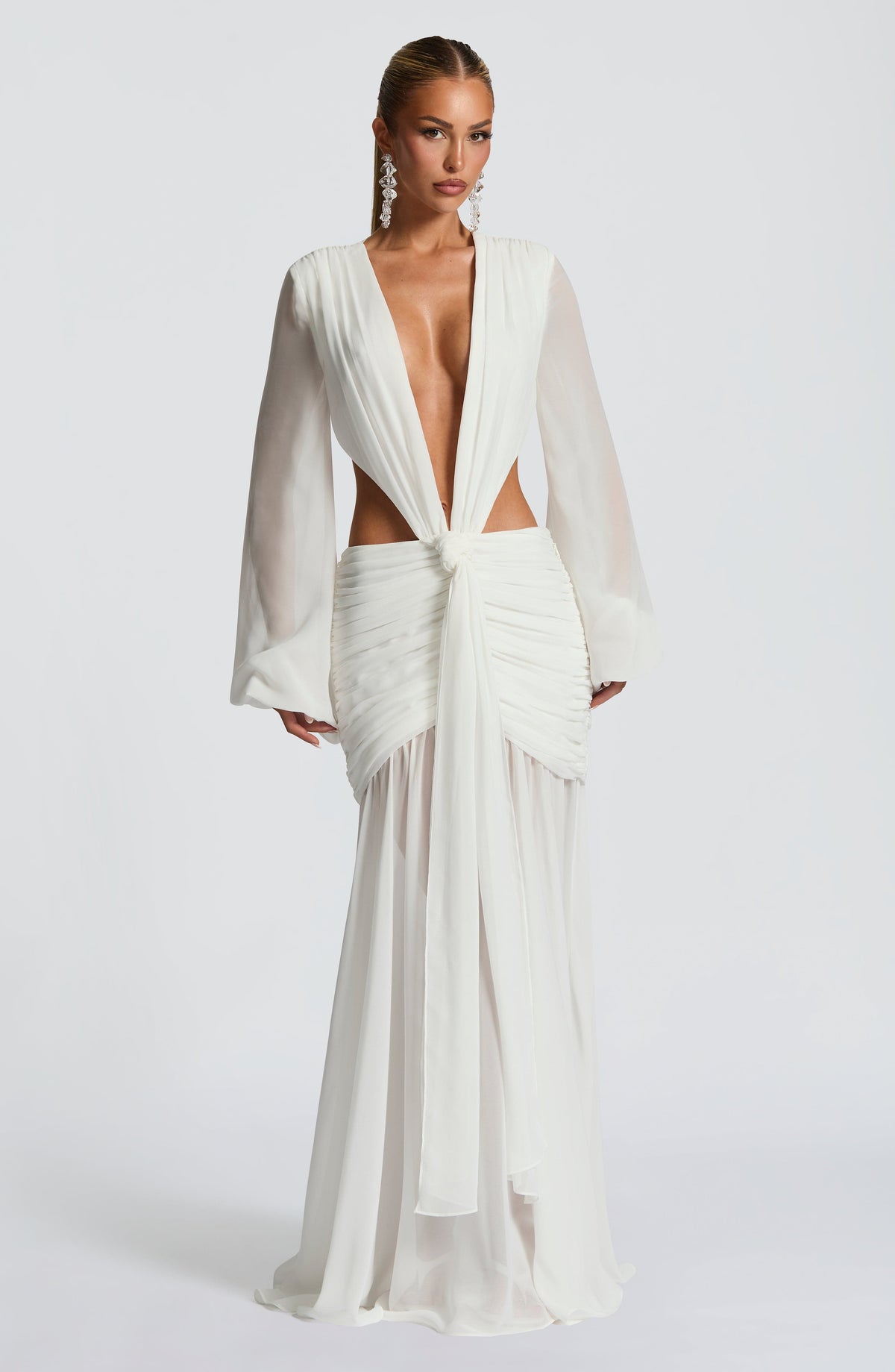 Andrina — Vestido Maxi Fluido