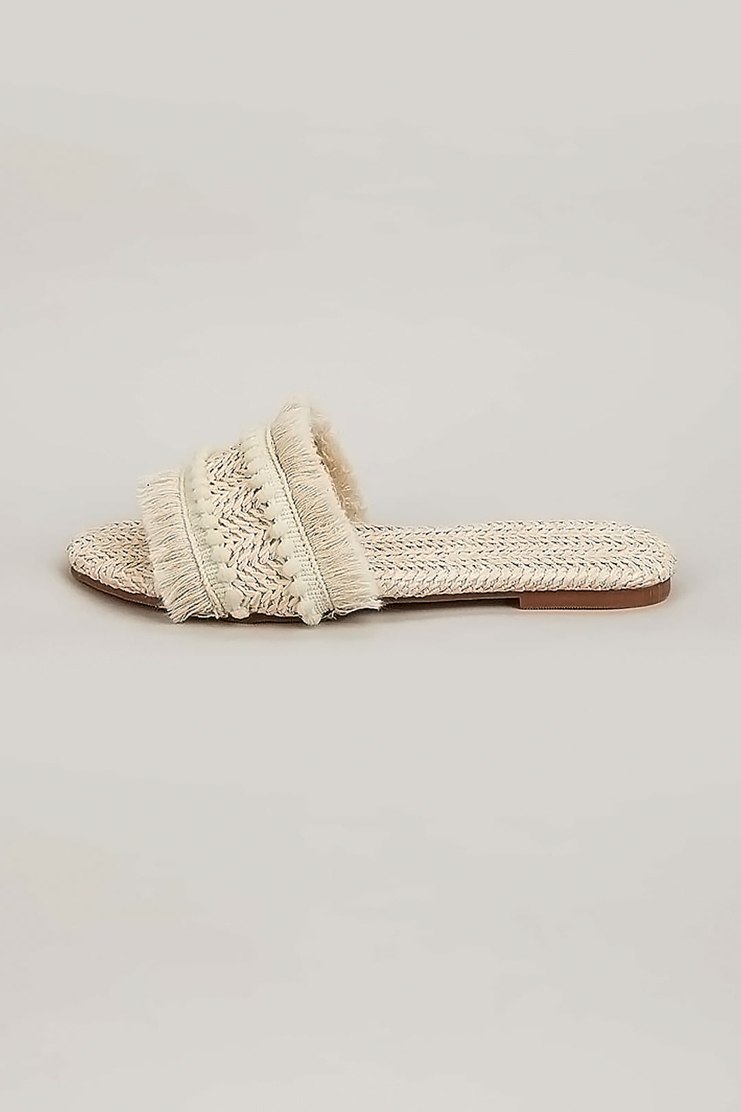 Zapatillas con Flecos