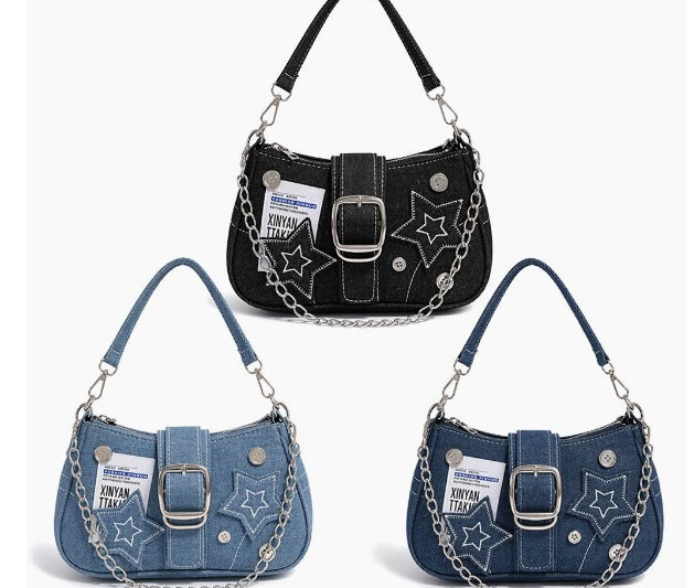 Nova — Bolso Denim Y2K