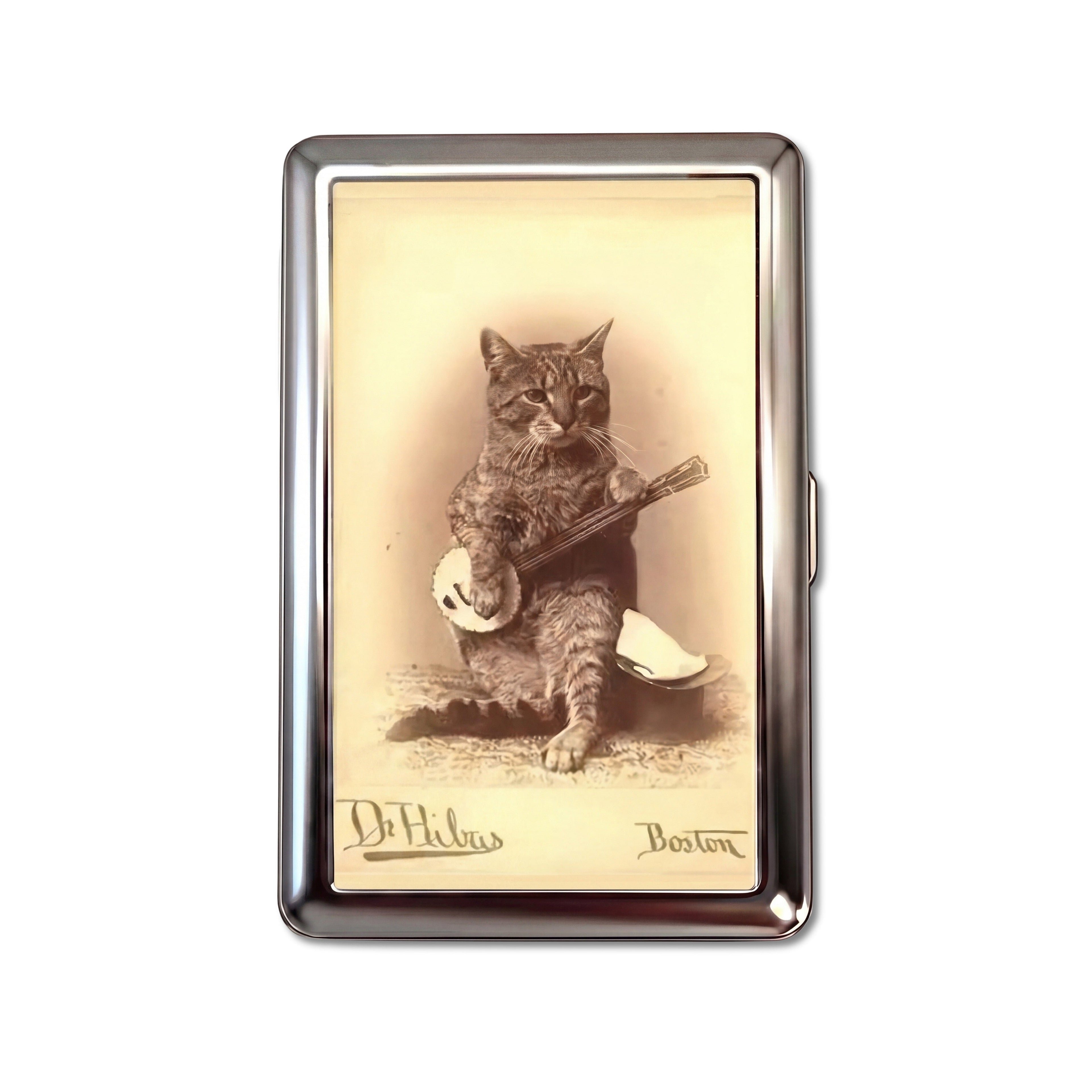 Gato Rockero — Cartera de Lata