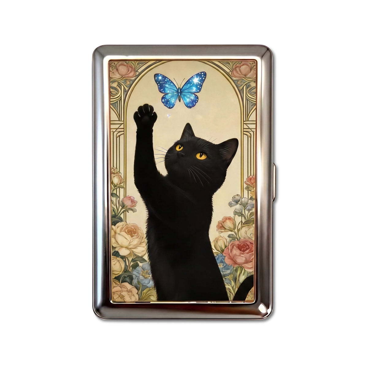 Caza Mariposas — Cartera de Lata