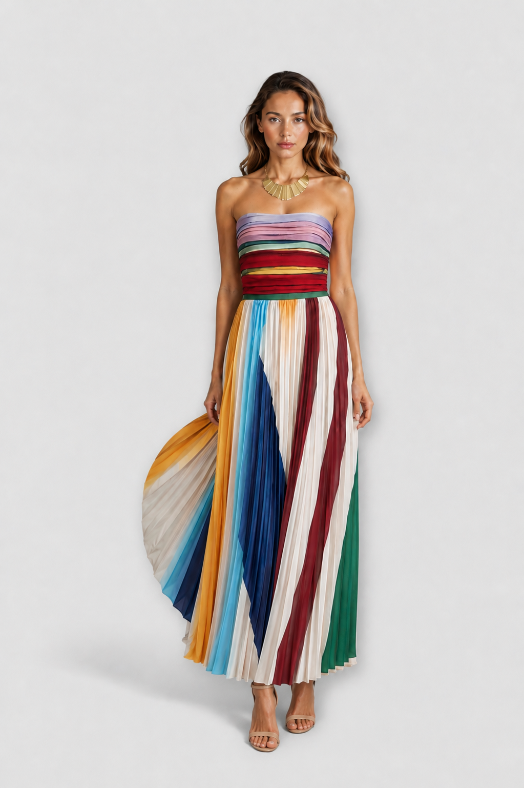 Evelyn - vestido largo elegante