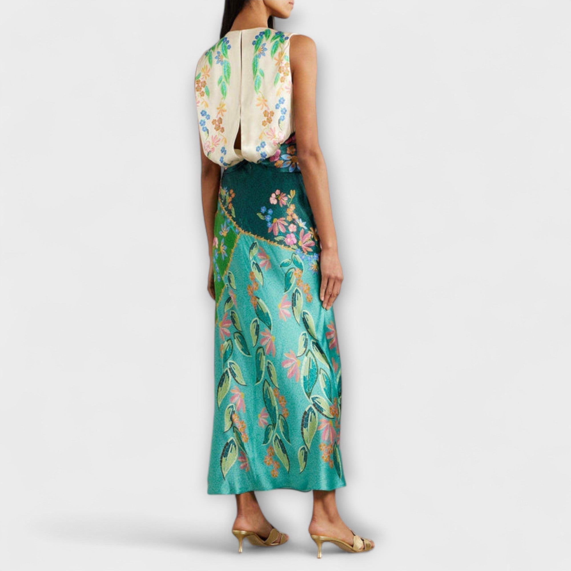 Aisling - Vestido con Estampado Floral